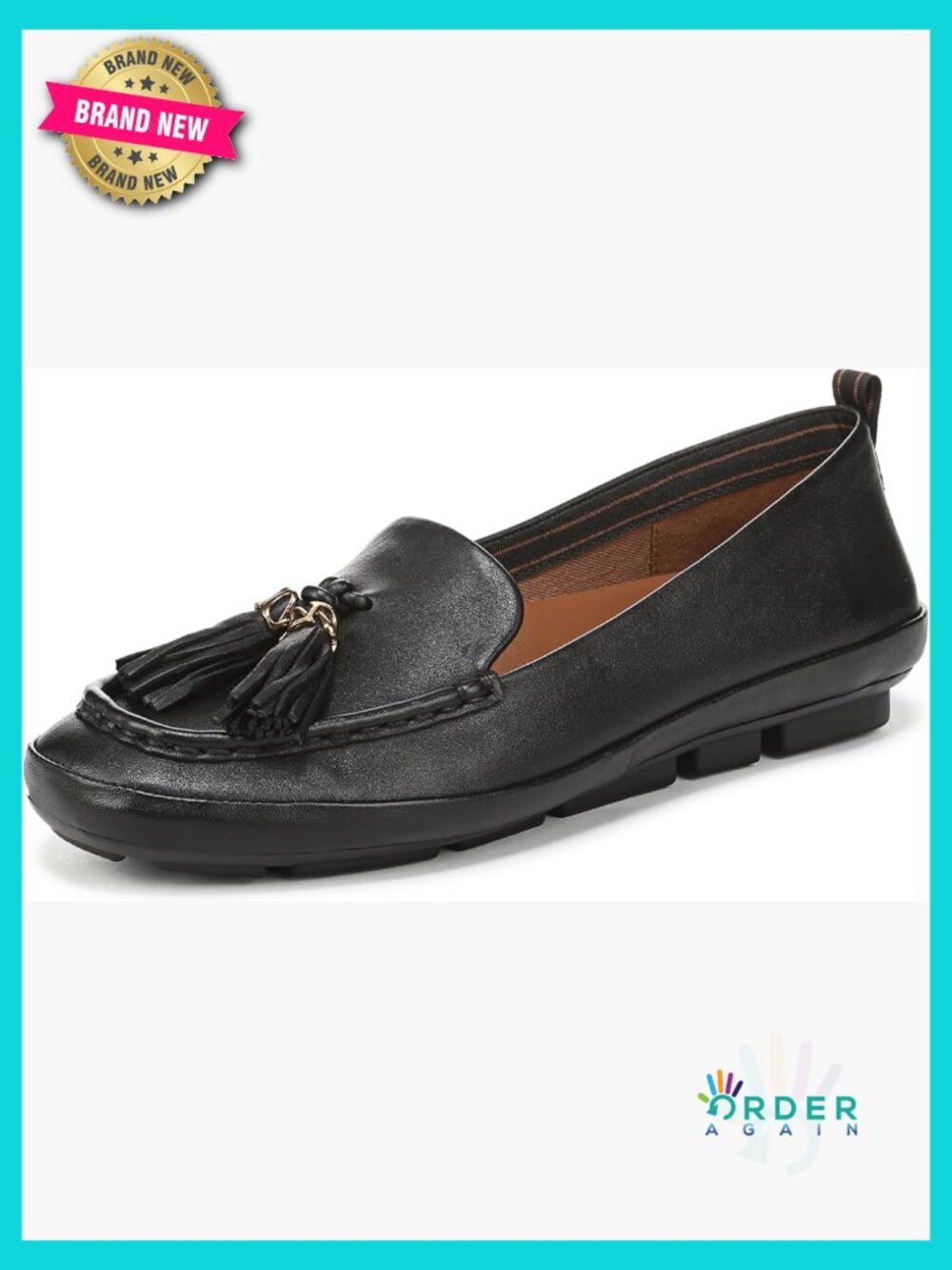 Tassel Loafer Back Pull Tab Comfort Cushioning Slip On Round Toe Loafers & Slip